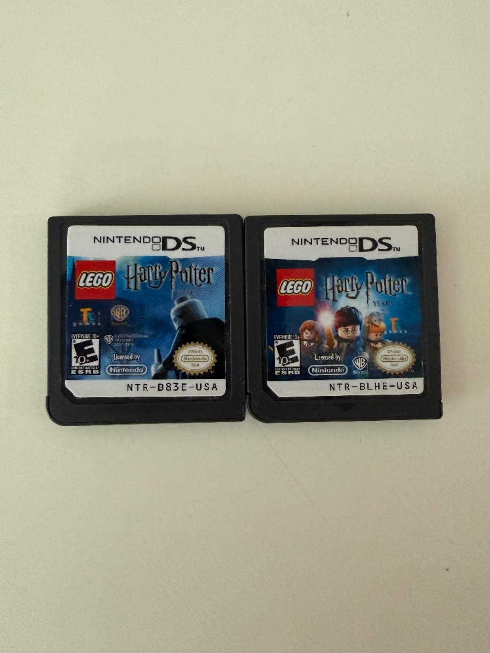 Nintendo DS Lego Harry Potter 1-4 and 5-7 w Instructions